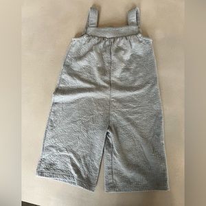Zara 12-18 month grey romper girls